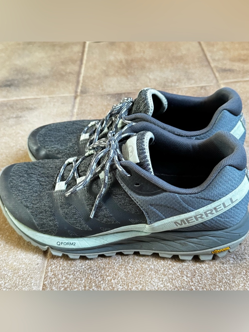 Merrell women’s Gray and Light Gray Trail Shoes